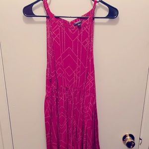 Torrid Raspberry Halter Dress